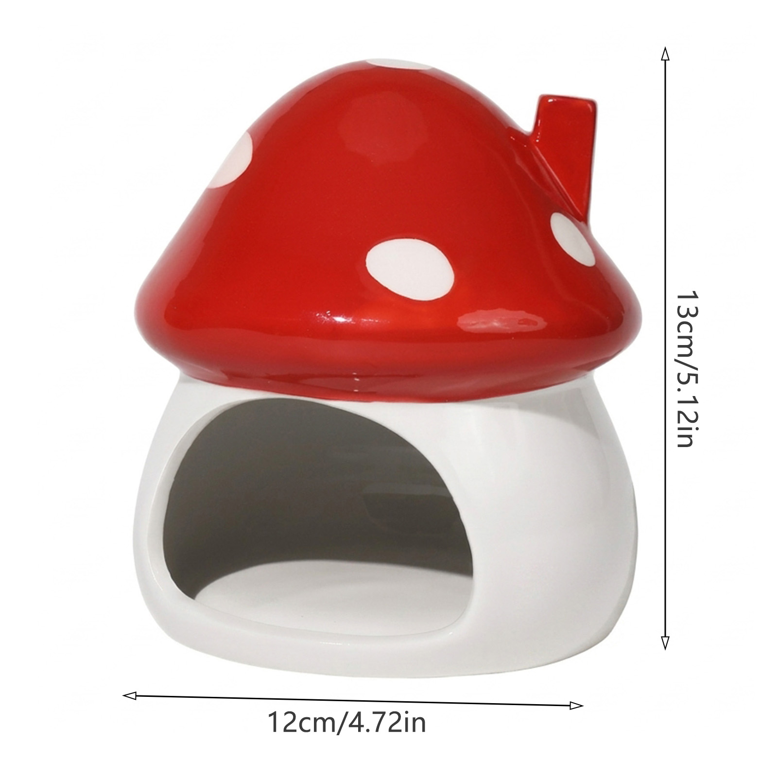 Mini Ceramic Fish Tank Hideout - Aquarium Fish Parrot ulasan dan harga