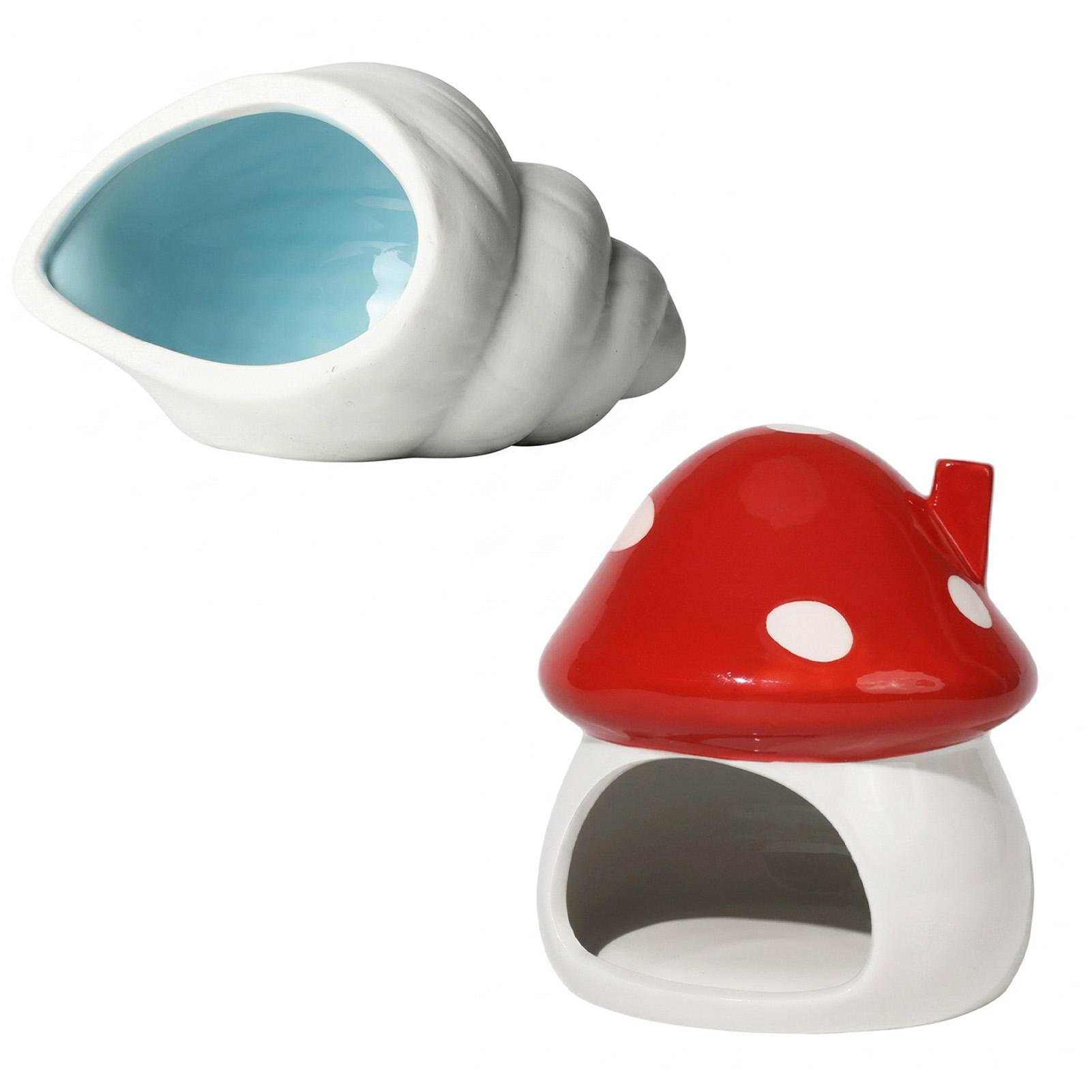 Mini Ceramic Fish Tank Hideout - Aquarium Fish Parrot ulasan dan harga