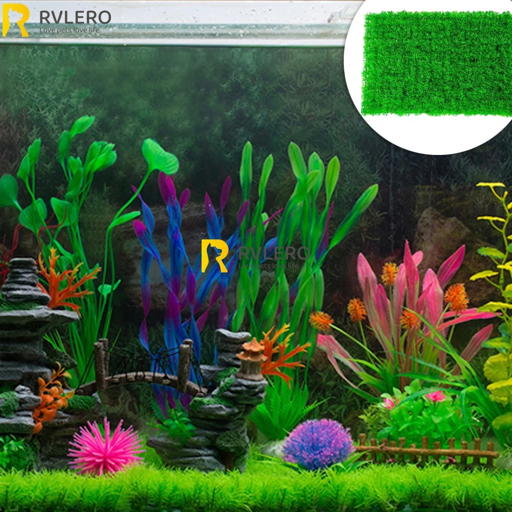 Artificial Grass Lawn Aquarium - Aquarium Fish Only ulasan dan harga