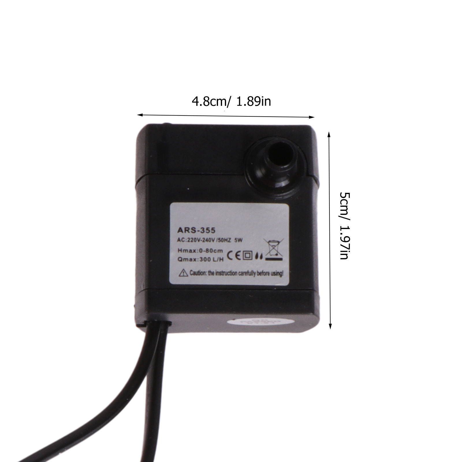 5W Submersible Circulating Wat - Aquarium Fish Lamp ulasan dan harga