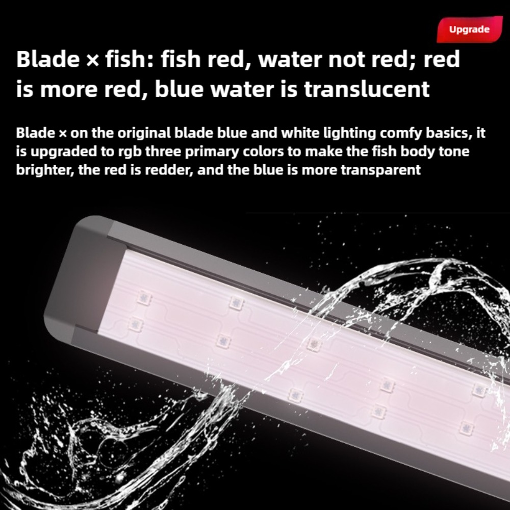 LED Aquarium Light Bar with Ti - Aquarium Fish Parrot ulasan dan harga