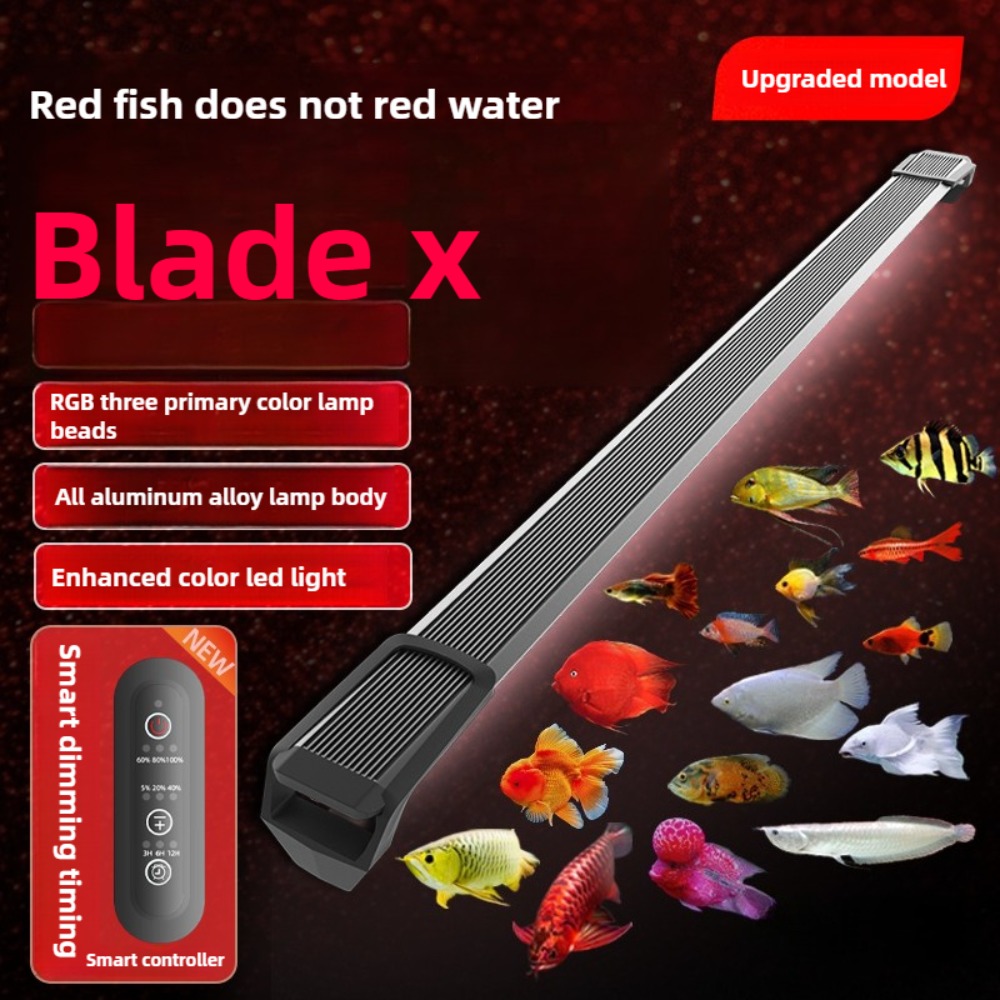 LED Aquarium Light Bar with Ti - Aquarium Fish Parrot ulasan dan harga